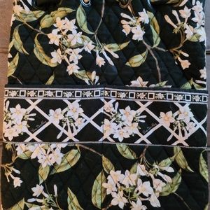Vera Bradley Jasmine Drawstring Backpack NEW